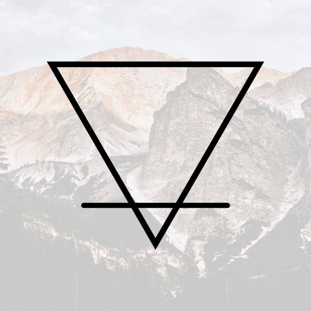 Zodiac Element Earth Symbol